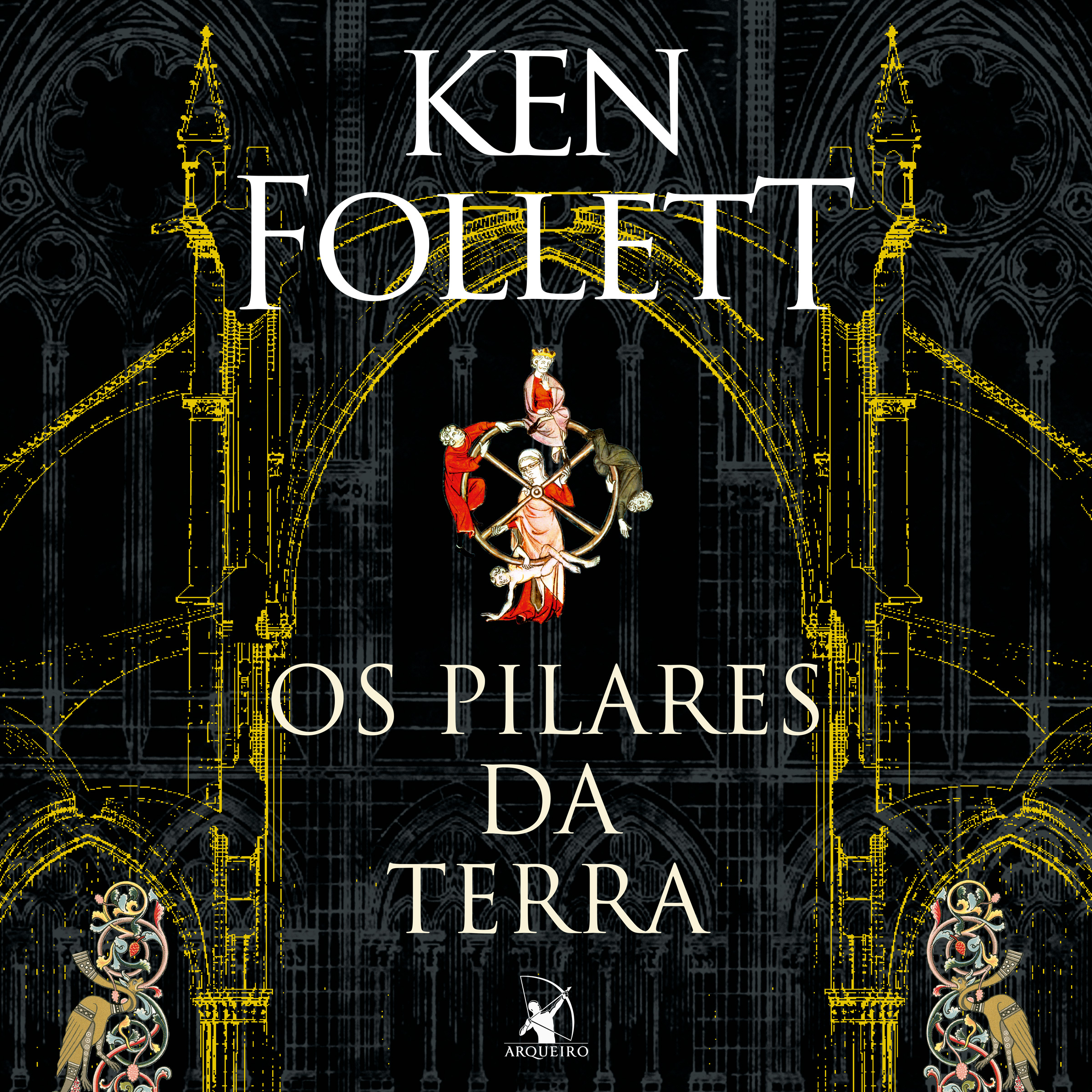 Capa do livro Os pilares da terra