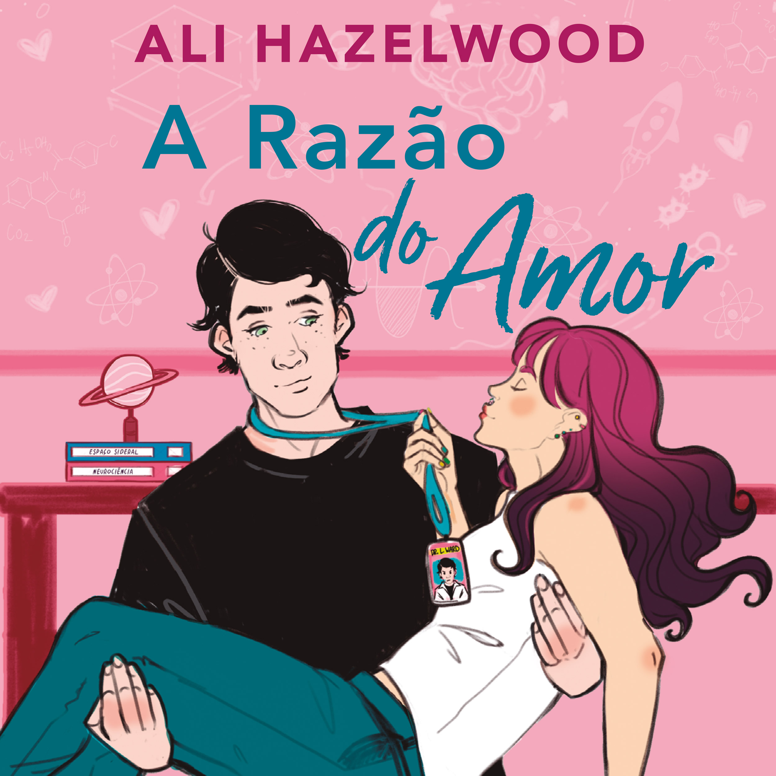 Capa do livro A razão do amor