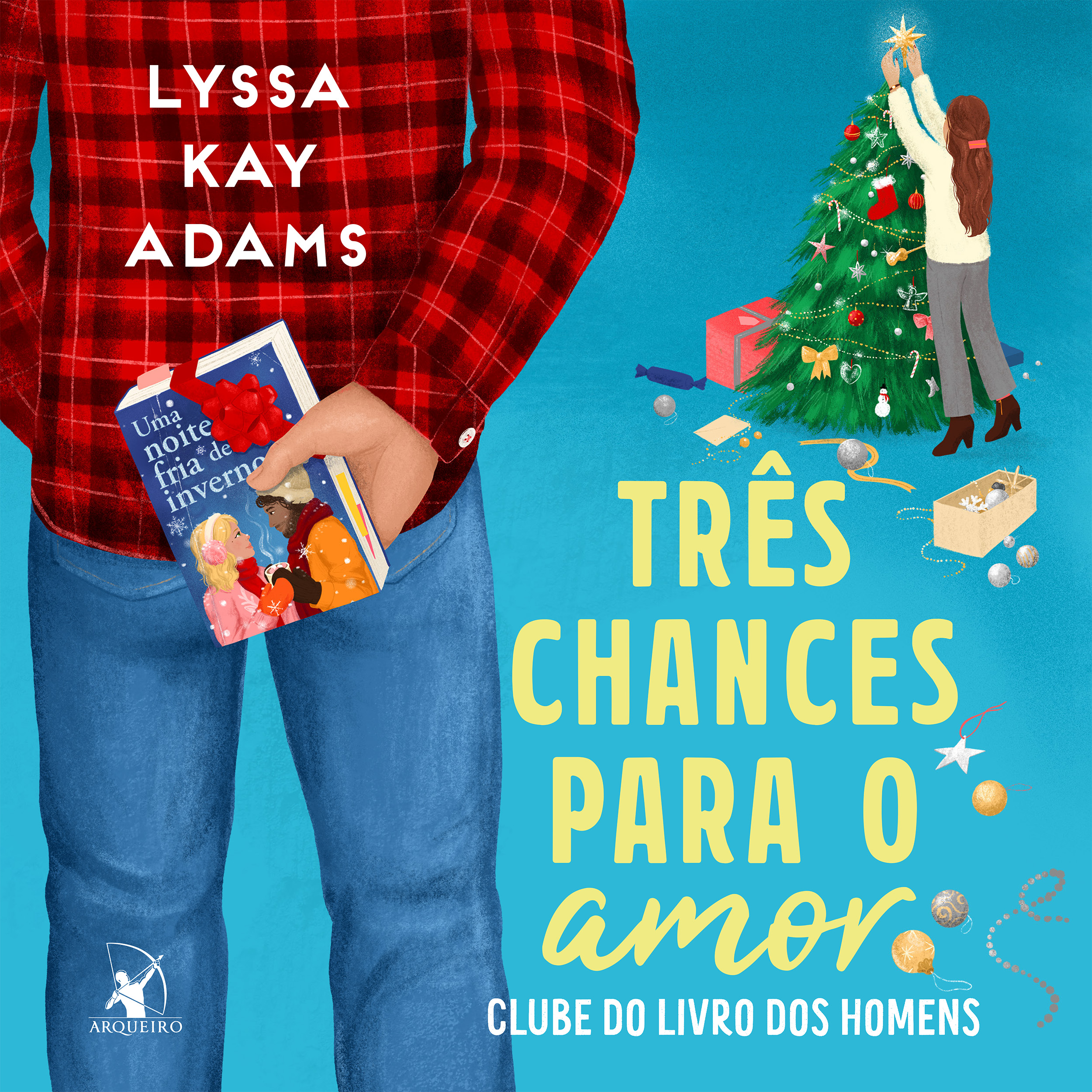 Capa do livro Três chances para o amor (Clube do Livro dos Homens - Livro 5)