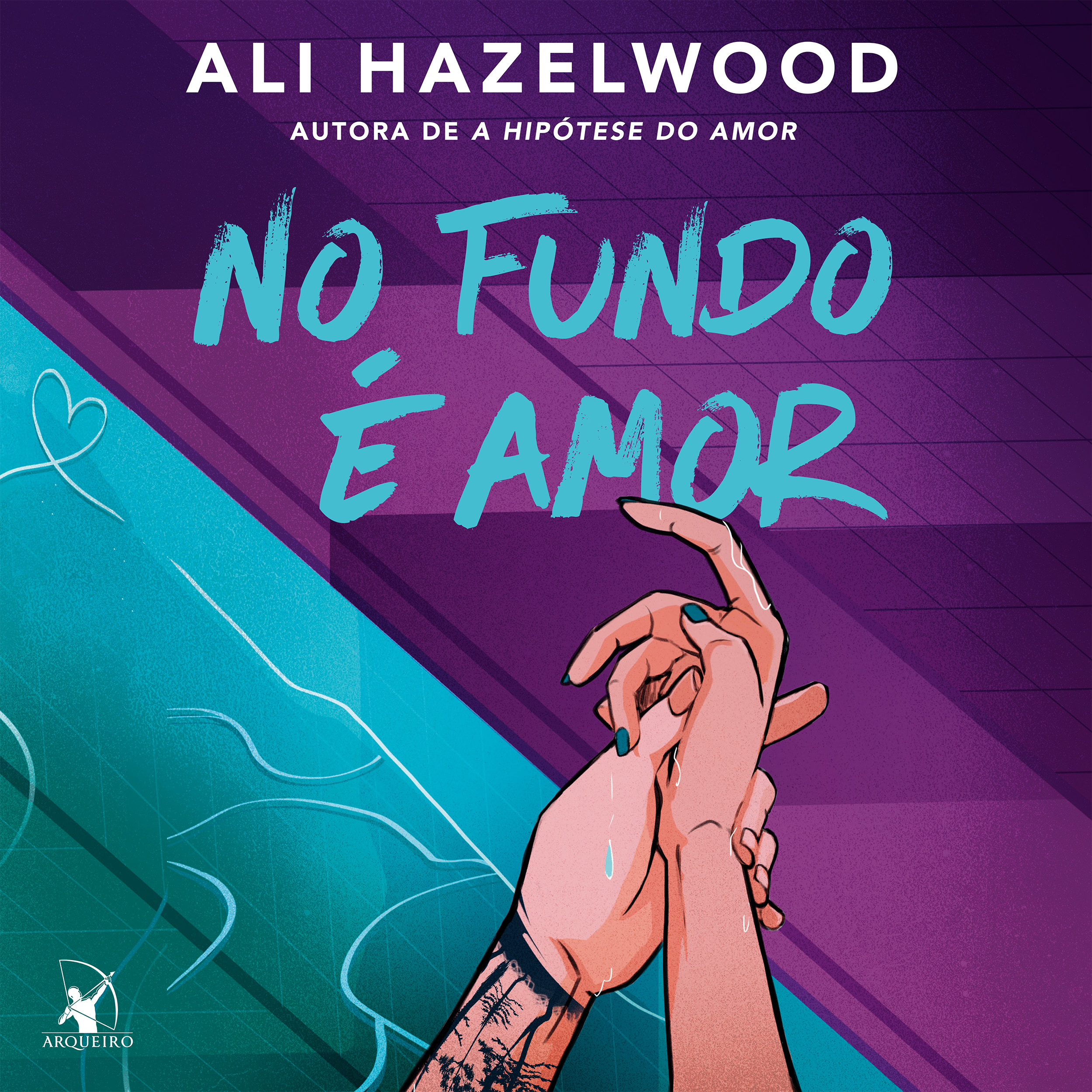 Capa do livro No fundo é amor