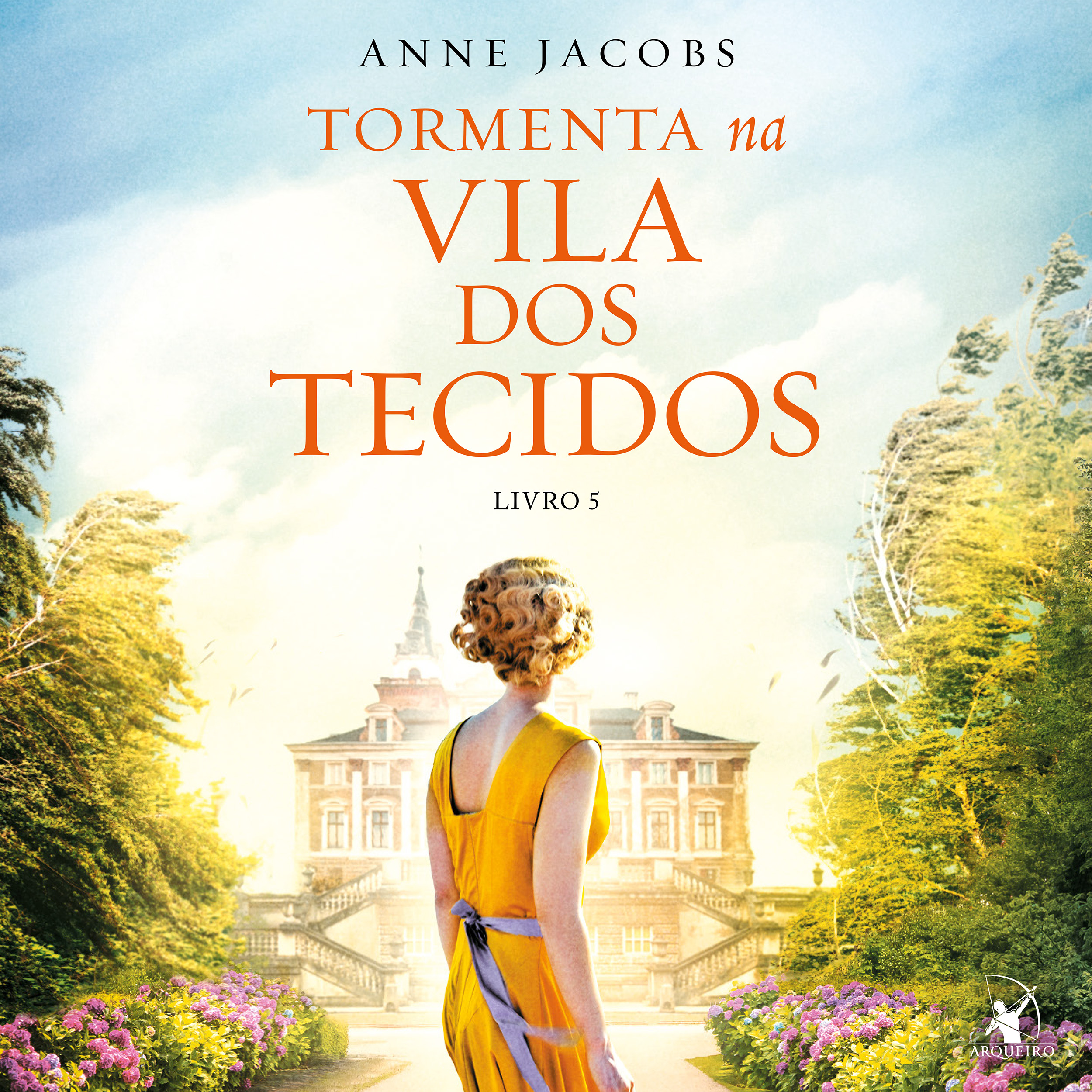 Capa do livro Tormenta na Vila dos Tecidos (A Vila dos Tecidos - Livro 5)